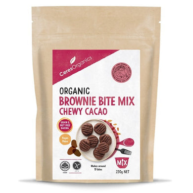 Ceres Organics Brownie Bite Mix 220g