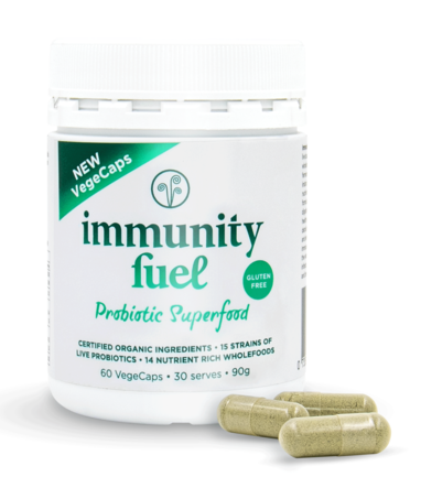 Immunity Fuel Gluten Free Probiotic Superfood - 60 VegeCaps