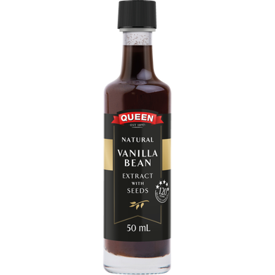 Queen Natural Vanilla Bean Extract with Seeds 50ml