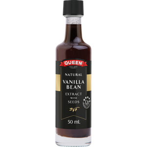 Queen Natural Vanilla Bean Extract with Seeds 50ml