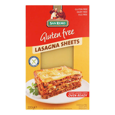 San Remo Gluten Free Lasagne Sheets 200g