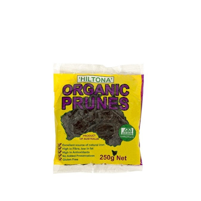 Hiltona Organic Prunes 250g – Brydone Wholefoods