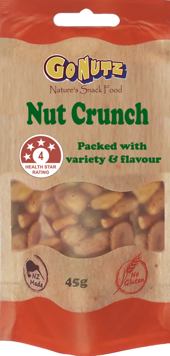 Go Nutz Nut Naturals Nuts Pouch 40g