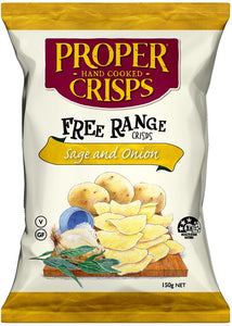 Proper Crisps Sage & Onion 35g