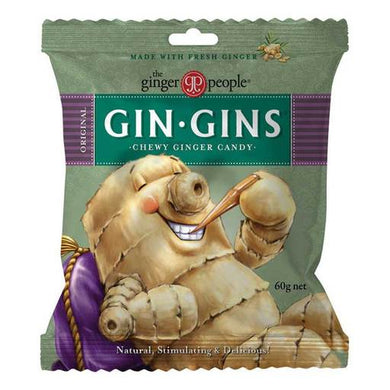 The Ginger People Original Chewy Ginger Candy 60g