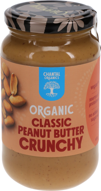 Chantal Organics Classic Crunchy Peanut Butter 700g