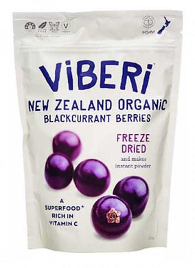Viberi Blackcurrants Freeze Dried 40g