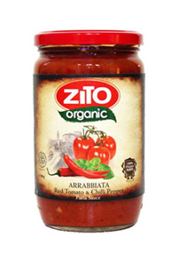 Zito Organic Pasta Sauce - Arrabbiatta 690g
