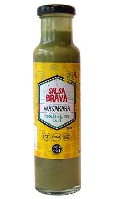 Salsa Brava Wasakaka Coriander & Lime Sauce 250g