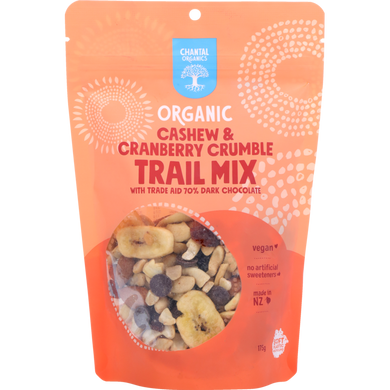 Ceres Organic Cashew & Cranberry Trail Mix 175g