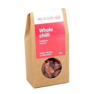 Trade Aid Whole Chilli 20g