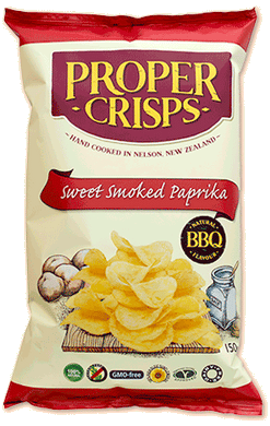 Proper Crisps Smoked Paprika 150g