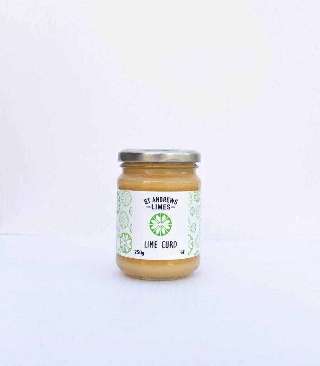 St Andrews Limes Lime Curd 250g