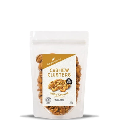 Ceres Salted Caramel Cashew Clusters 200g