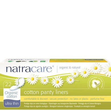 Natracare Cotton Panty Liners Ultra Thin 22s