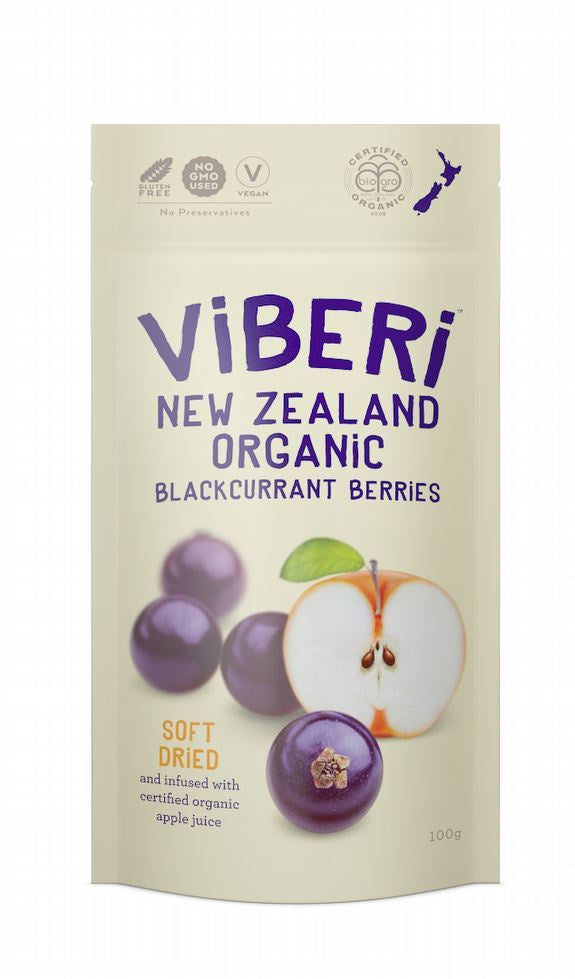Viberi Soft Dried Blackcurrants 100g