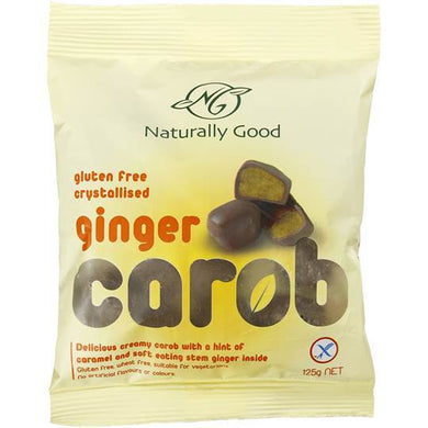 Naturally Good Ginger Carob 125g