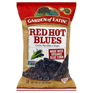 Garden of Eatin Corn Chips- Red Hot Blues 229g