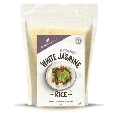 Ceres Organic White Jasmine Rice 500g