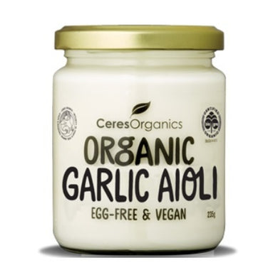 Ceres Organic Garlic Aioli 235g