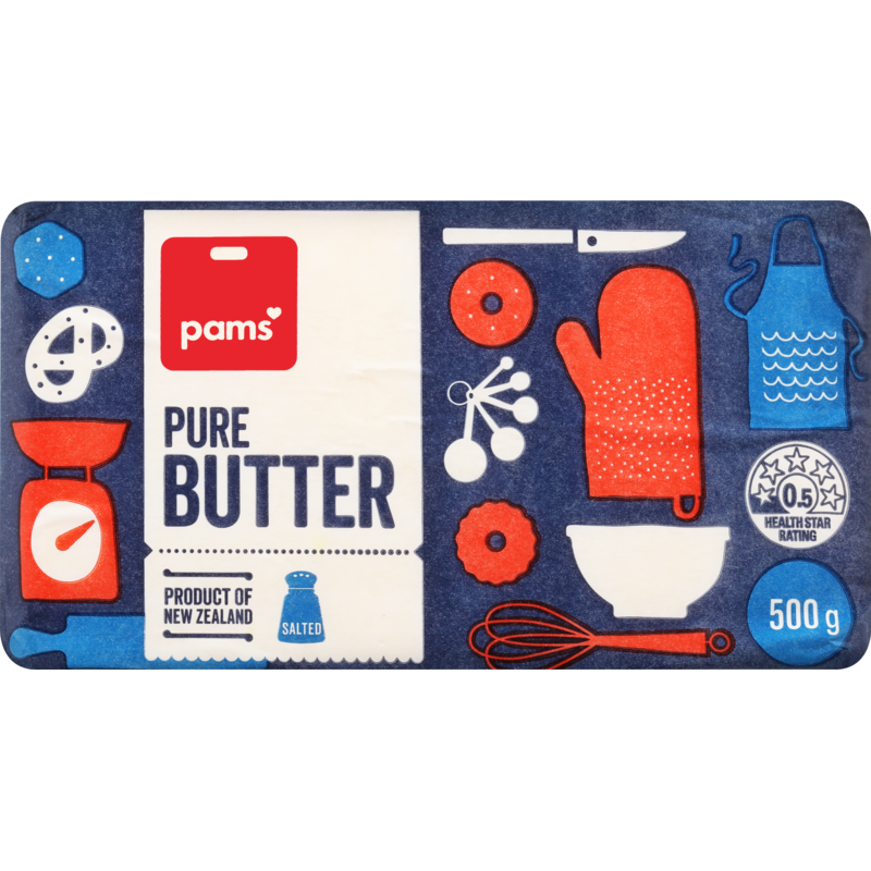 Pams Pure Butter 500g