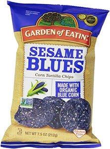 Garden of Eatin Corn Chips- Sesame Blues 212g
