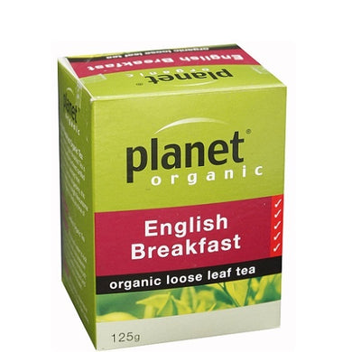 Planet Organic English Breakfast (Loose Leaf) Tea 125g