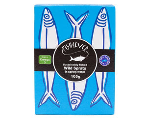 Fish 4 Ever Scottish Sardines 105g