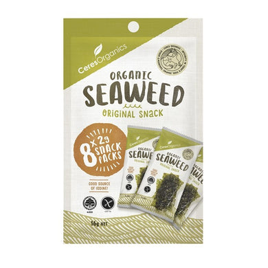 Ceres Seaweed Snack Multi Pack 2g x 8