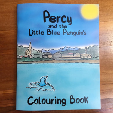 Percy and the Little Blue Penguins Colouring Book