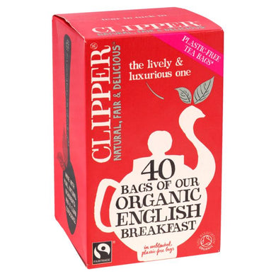 Clipper Organic English Breakfast - 40 Bags
