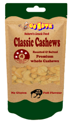 Go Nutz Classic Cashews - Pouch 40g