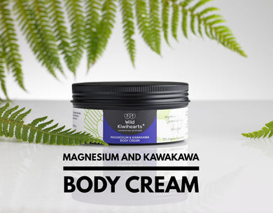 Wild Kiwihearts Magnesium & Kawakawa Cream 150ml