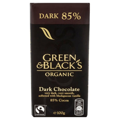 Green & Blacks Organic Dark Chocolate 100g