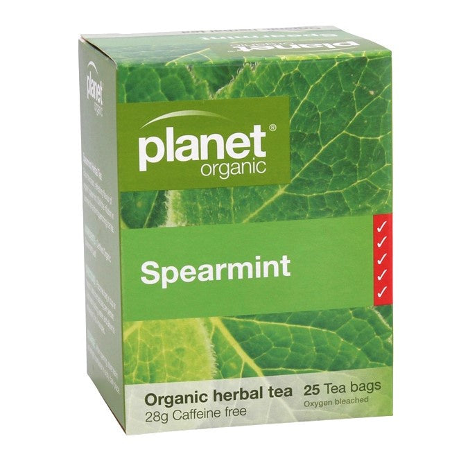 Planet Organic Spearmint Tea - 25 Bags