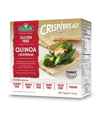 Orgran Quinoa Crispibread - Gluten Free