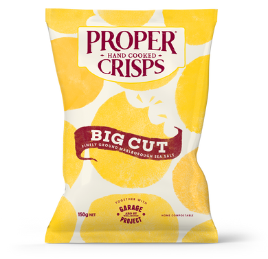 Proper Crisps Big Cut Sea Salt 150g