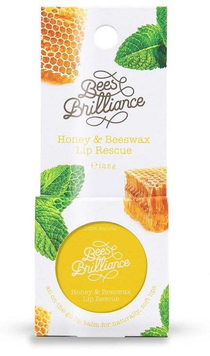Bees Brilliance Honey & Beeswax Lip Rescue 12.5g