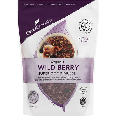 Ceres Organic Wild Berry Super Good Muesli 525g