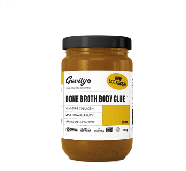 Gevity Bone Broth Concentrate 390g - Curry