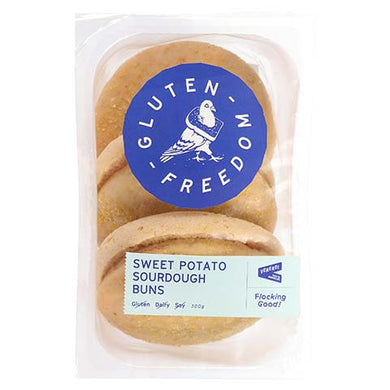 Gluten Freedom Sweet Potato Sourdough Buns - 3 Pack