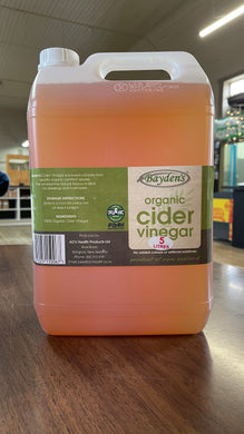 Baydens Organic Cider Vinegar 5L