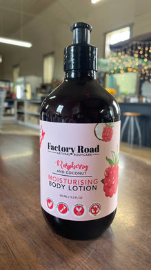 Factory Road Raspberry & Coconut Body Lotion 450ml