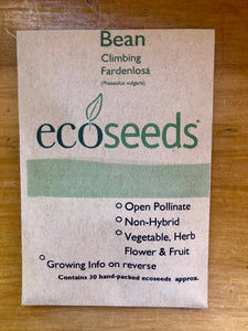 Eco Seeds Bean - Climbing Fardenlosa