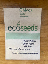 Load image into Gallery viewer, Eco Seeds Chives - Garlic