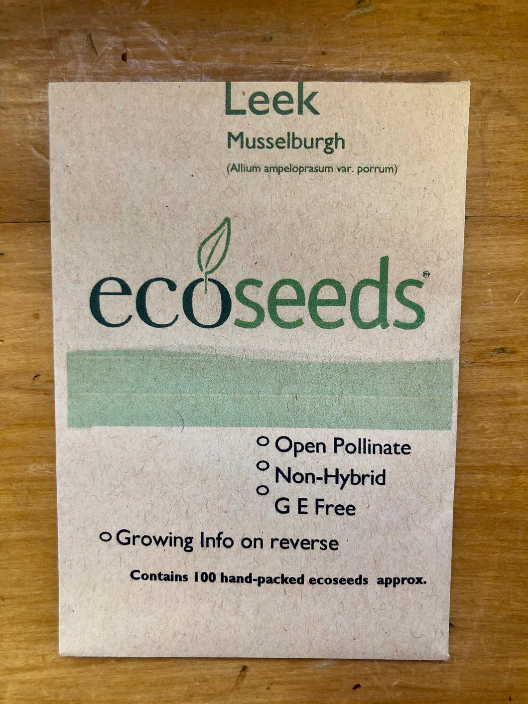 Eco Seeds Leek - Musselburgh