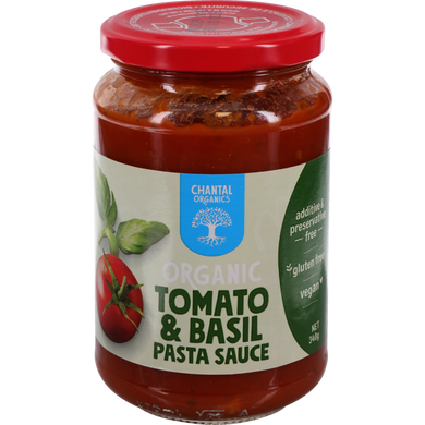 Chantal Tomato & Basil Pasta Sauce 340g
