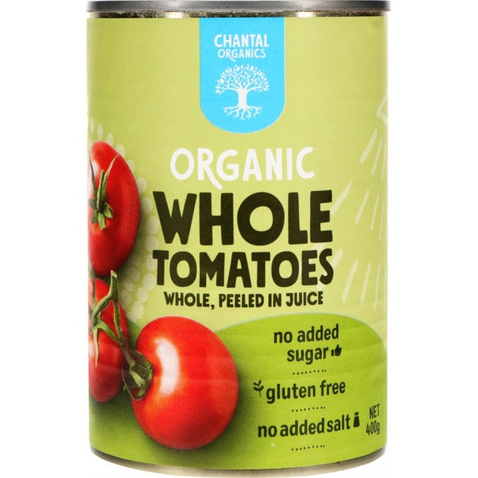 Chantal Organic Whole Tomatoes 400g