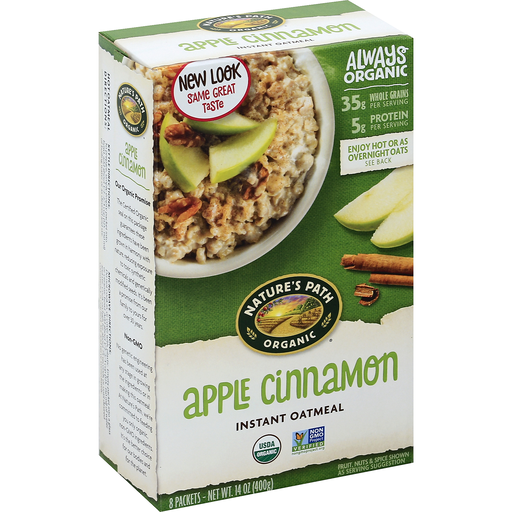 Natures Path Hot Cereal Apple Cinnamon 400g