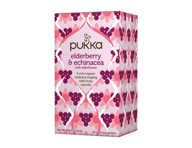 Pukka Elderberry & Echinacea Tea- 20 bags